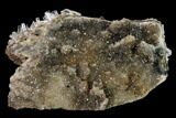 Transparent Columnar Calcite Crystal Cluster on Quartz - China #164006-2